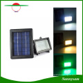 Solaire Puissance 45 LED Lumière D&#39;inondation Pelouse Lampe Extérieur Cour Jardin Étanche Spotway Chemin Voie Lumière